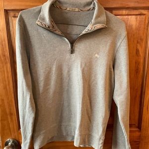 Burberry London Zip Up Sweater